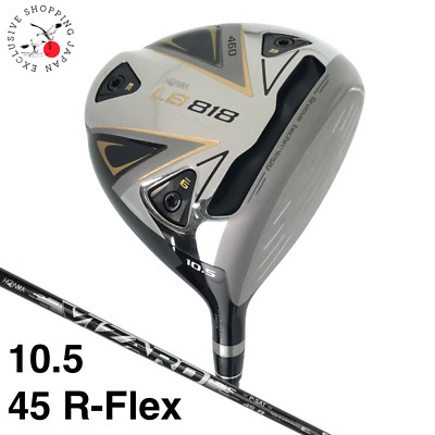 HONMA Golf LB818 Driver 1 Wood 10.5 R Flex Vizard 45 Graphite Shaft RH New Men