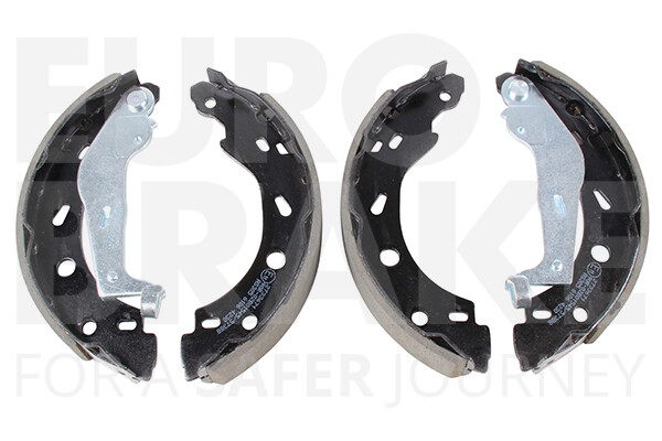 Eurobrake Bremsbackensatz Bremsbacken Passend FüR Smart Fortwo Cabrio 451 450-image