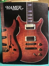 Hamer USA Guitars and Bass 4,5,12, Strings 1995 Ultimate Guitar Catalog  Mint