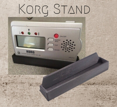 Desk Stand Upright Holder for Korg GA-30 GA30 Guitar / Bass Tuner