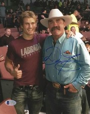 Don Frye Signed 8x10 Photo BAS Beckett COA UFC Auto'd Picture w/ Sage Northcutt