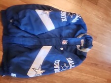 Vintage Starter Dallas Cowboys Puffer Jacket Mens Large NFL Pro Line 90s