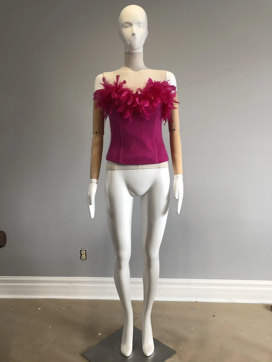 embellished strapless bustier