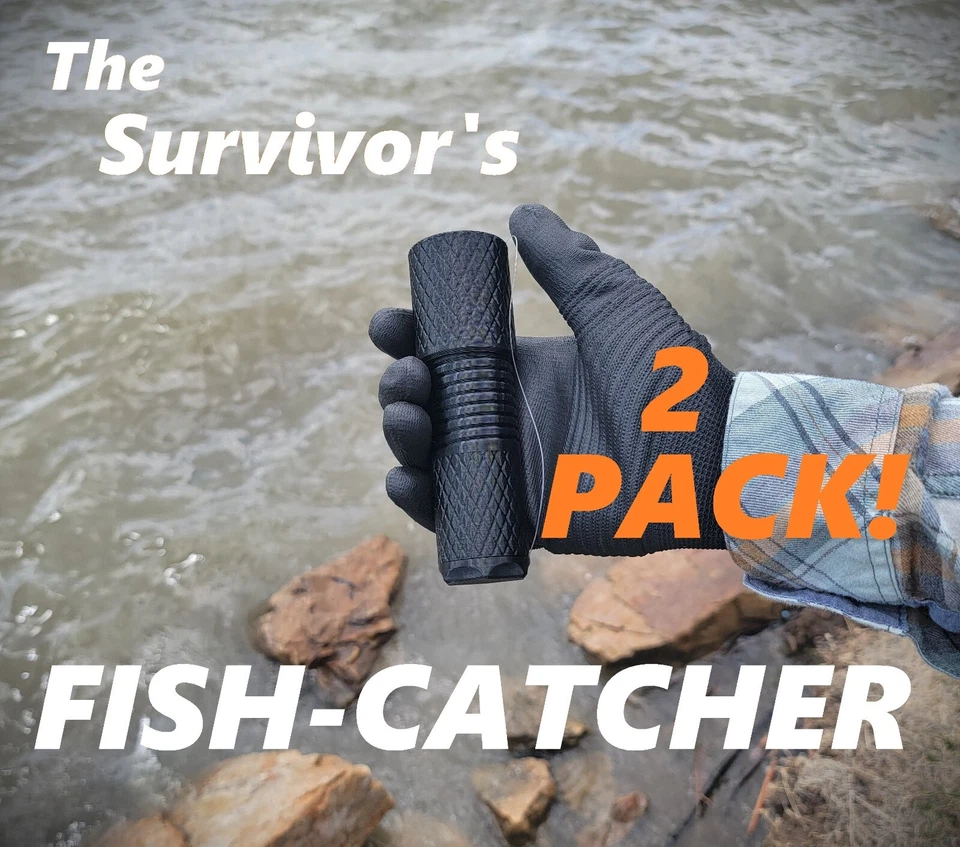 The Survivor's Fish-Catcher -2 PACK - Pocket Reel Fishing Gadget, Tackle Storage - Image 3 of 4