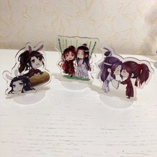 3pcs Anime Mo Dao Zu Shi Wei Wuxian Lan Wangji 8cm Acrylic Stand MDZS