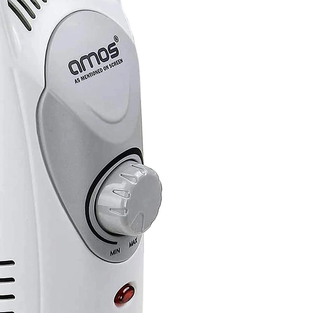 AMOS 6-Fin 800W Oil Filled Radiator Thermostat Portable Heater - Return  Grade A | eBay