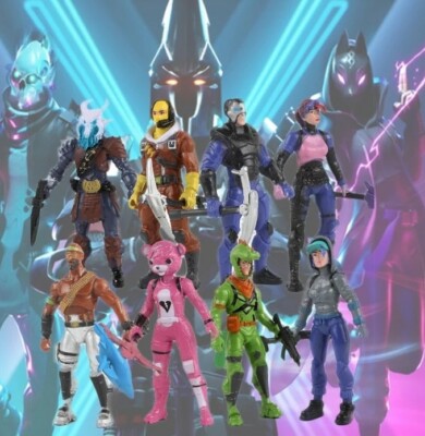 Lotto 8 Figure Fortnite Da 10 Cm – Statuette Da Collezione Per Giocatori