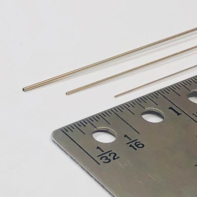 Albion SFT5 Slide Fit Nickle Silver Micro Tubing 0.4, 0.6 & 0.8 mm O.D.