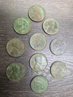 10 Indian Head / Wheat Penny Lot One Small Cent Cents Good Dates Errors? IHP Dug