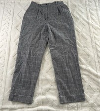 Vintage Pendleton 100 Pure New Wool Pants Womens 12 Straight Leg High Rise