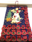 Snowman Pouch Countdown to Christmas Advent Calendar Fabric -Add Treats 21"X 15" — photo 1