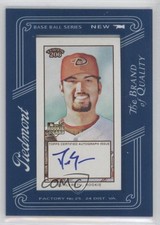 2009 Topps 206 Framed Mini Daniel Schlereth #FMA-8 Auto 0o9