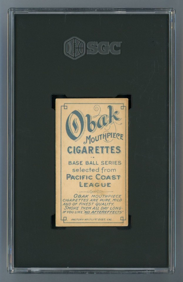 1909 T212 Obak Old English