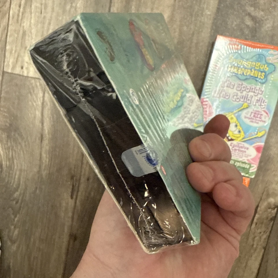 Deep Sea Sillies SpongeBob SquarePants VHS 4 Tape Lot Sealed 2003-04 Nickelodeon - Image 3 of 4