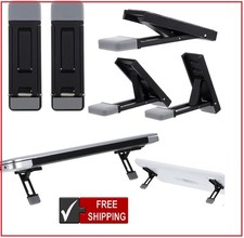 Mini Portable Laptop Stand for Desk, Portable Keyboard Riser Three Tilt Angle Ad