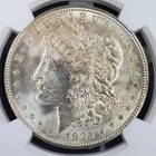 NGC MS64 1921-D US Morgan Silver Dollar - "Fantastic Eye Appeal" **WOW FACTOR