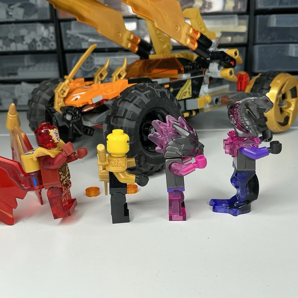 LEGO Ninjago Coles Dragon Cruiser Complete Set with Minifigures But No Box, photo 4 of 5