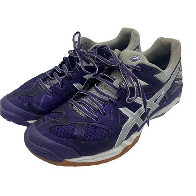 Asics Gel Tactic Purple B554N Womens Volleyball sneakers size 10.5 shoes
