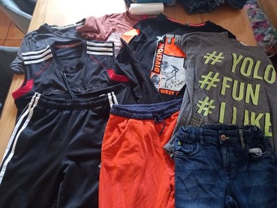 Kleidungspaket Jungen 146 Sirts Hosen Training Adidas