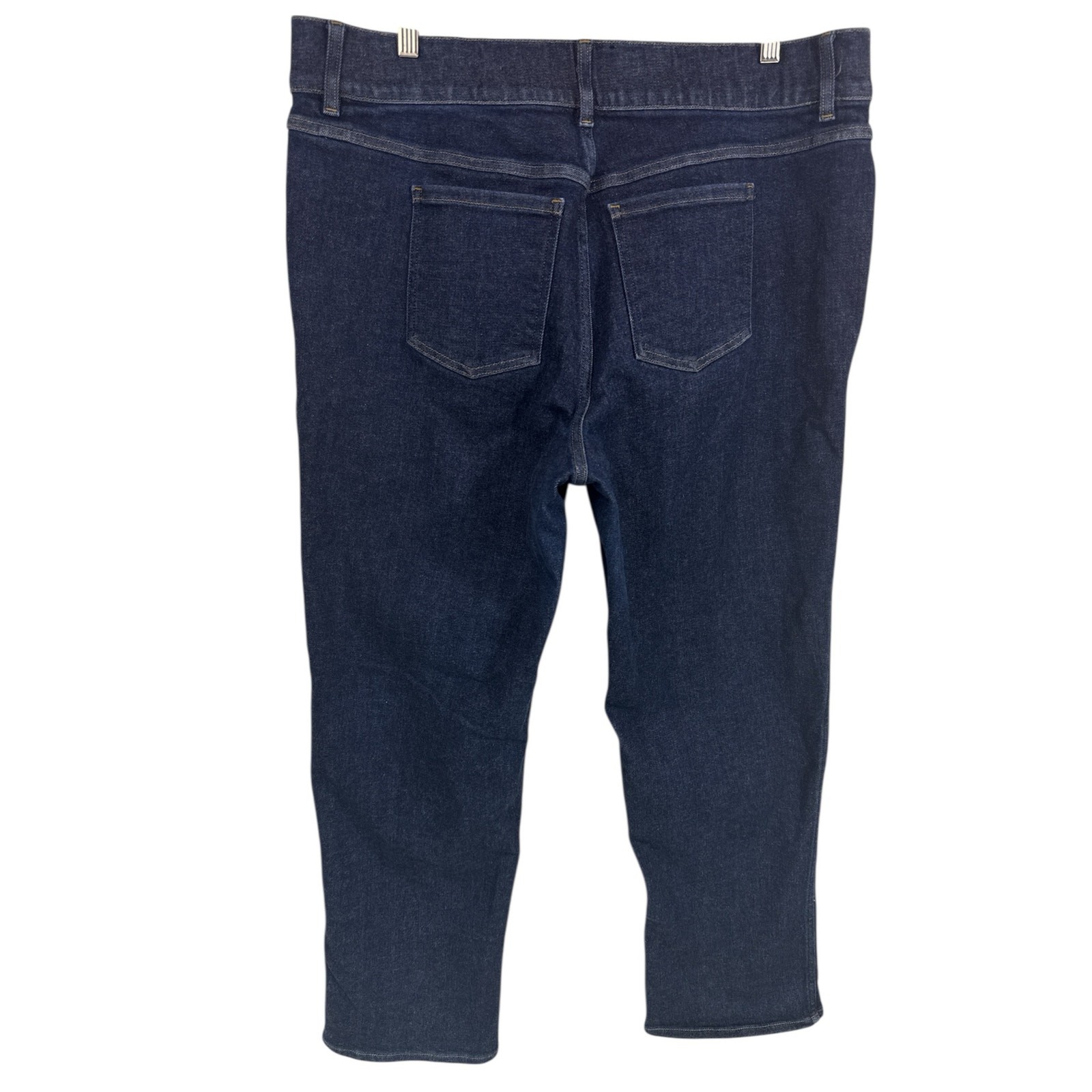 SPANX SPANXshape Pull-On Raw Indigo Straight Leg … - image 2