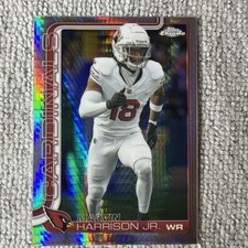 2025 Topps Chrome Marvin Harrison Jr.  Prism Refractor #1 Arizona Cardinals