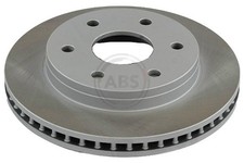 2 dischi freno A.B.S. 18974 ghisa grigia per Chevrolet Express 2500 Cargo Van TAHOE