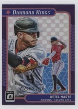2021 Panini Donruss Optic Diamond Kings Crisis Prizm Ketel Marte #30 0it8
