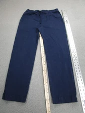 American Giant Pants Mens Small Blue Jogger Lounge Cotton Stretch Made In USA