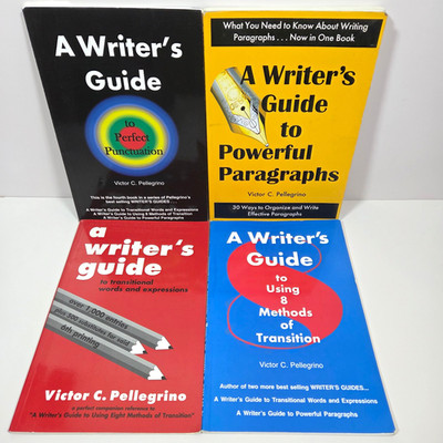 Writers Guide Paragraphs Punctuation Methods Transitional Words Expressions 4 PB