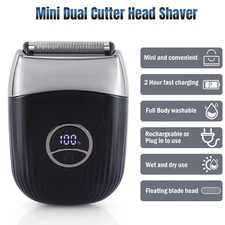 Mens Professional Rechargeable Electric Shaver Trimmer Razor For Hair Beard Gift