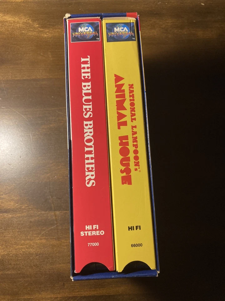 John Belushi 2-Pack Box Set - Animal House / The Blues Brothers VHS 1990 Release - Image 2 of 4