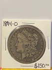 1894-O Morgan Silver Dollar New Orleans Mint, VF Condition - Nice Toning!!!