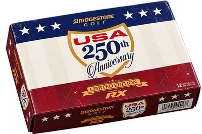 Bridgestone Limited Edition USA 250th Anniversary Tour B RX Golf Balls NEW