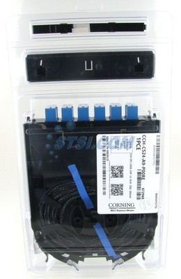 Corning CCH Splice Cassette, 24 Fiber, LC Duplex OS2, CCH-CS24-A9-P00RE ~STSI