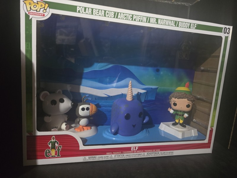 Elf Movie Deluxe Funko POP! Movie Moment #03 Christmas 2022 Buddy The Elf *FLAWS