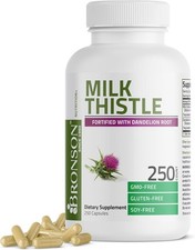 Bronson Milk Thistle 1000mg Silymarin Marianum  Dandelion Root Liver Health