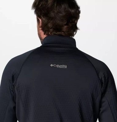 Columbia Titanium Crystal Leaf Omni-Heat HELIX HALF Jacket NWT