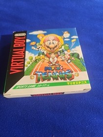 Mario Tennis (Nintendo Virtual Boy) CIB, Tested & Working, US Seller