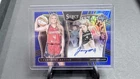 2025 Select WNBA Courtside Action Jacy Sheldon Blue Prizm Auto /49 Mystics
