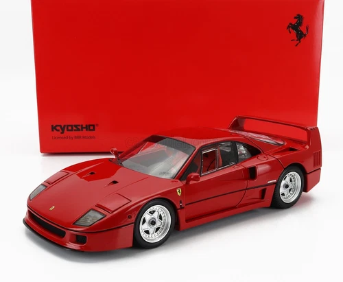 1/18 KYOSHO - FERRARI | F40 LIGHT WEIGHT WITH LEXAN WINDOWS 1987 | RED - Imagen 1 de 1