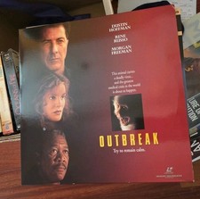 Outbreak Laserdisc - 1995 Dustin Hoffman - Widescreen Edition