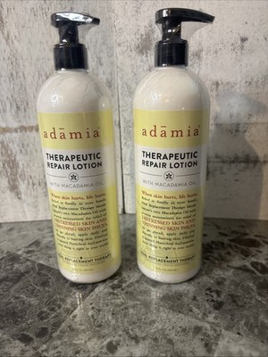 2-Adamia Therapeutic Repair Lotion with Macadamia Oil 16oz Fragrance Free Pump