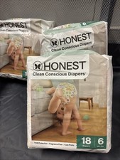 The Honest Company Diaper Size 6 So Delish 18 Pack Pack of 3 