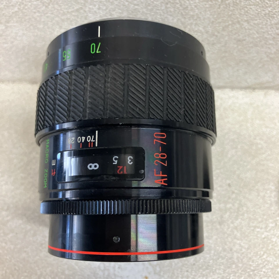 KALIMAR MC AF ZOOM MACRO 1: 3.5 f= 28- 70mm 55mm No. K9054111 Mint 2 Caps - Image 4 of 4