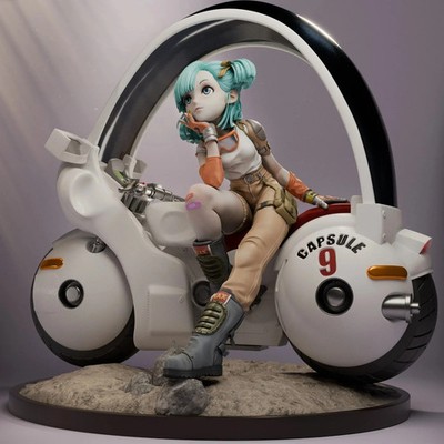 3D Printed 16K Resin Bulma | Fan Made | CA3D | 1:6 UNBEMALT