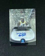 2025-26 Topps Bowman Chrome Timeless Touch #TTA-TH Taylor Hendricks Auto VS37