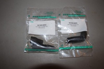 Neutrik NC3MX-BAG, NC3FX-BAG. 2EA. FREE SHIPPING!
