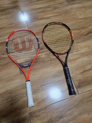 Wilson Burn 26S Tennis Racquet Arbon Fiber With Free Second Racquet 