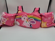 NWT Chriffer Kids Swim Vest 33-55 Lbs Pink Unicorn