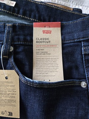 Levi's Classic Bootcut Jeans Womens 14 Short 32 X 30 NWT - Island Rinse